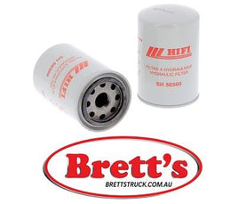 SH 56560 SH56560 HYD HYDRAULIC FILTER HIFI BUY AT BRETTS TRUCK.COM.AU