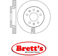 RN1858V DISC ROTOR NiBK JNBK NIBK FRONT FOR PEUGEOT Expert II  Front Axle Rotor/Drum Jan 07~ 2.00 L   DW10BTED4 Pos:Left/Right