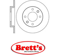 RN1860 DISC ROTOR NiBK JNBK NIBK REAR FOR CITROEN Berlingo Rear Axle Rotor/Drum Jan 02~Dec 12 1.40 L  M59 TU3JP Pos:Left/Right