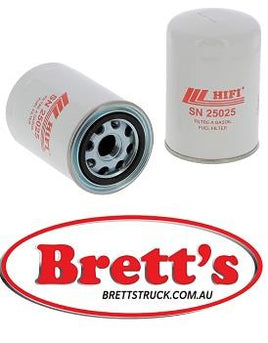 SN 25025 SN25025 FUEL FILTER BTP  SN25025 HIFI  SN 25025 FF 5578 , 600-311-8292 , 600-311-8293 , 600-311-8321 , 600-311-8331 , 32562-60300 E , SK 3092 , SK 3353 , SN 25025