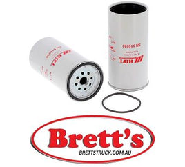 SN 916030 SN916030 FUEL WATER SEPARATOR FILTER BTP  SN916030 HIFI  SN 916030 1626.0347.00 , 2914.9974.00 , FS 19737 , H 7160 WK 30 , 2997378 , 42554067 , 504166113 , 5801620130 , KC 375 D , WK 1080/6 , WK 1080/6X , 3905873 M 91 ,