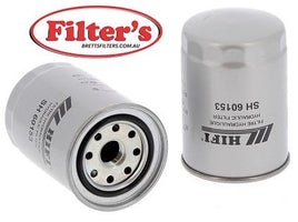 SH 60153 SH60153 HYD HYDRAULIC FILTER ISEKI TM 3245 , TM3245 , TM3265FH , TXG23 , TXG237 , TM 3265 FH , TXG 23 , TXG 237 KUBOTA B 26 , B26 MASSEY FERGUSON GC 1715 HST MASSEY FERGUSON GC 1705 HST MASSEY FERGUSON GC 1720 HST MASSEY FERGUSON GC 1710