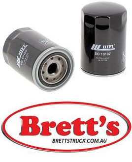 SO 10107 SO10107 OIL FILTER HIFI CASE IH QUANTUM 85 F QUANTUM 95 F CASE-POCLAIN 440 T3 CT 440 SERIE 3 NEW HOLLAND T 4020 T 4030 F