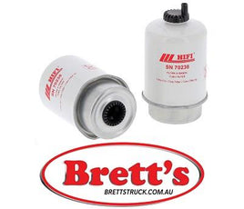 SN 70238 SN70238 FUEL FILTER BTP  SN70238 HIFI  SN 70238 BF 7904 D , P 55-0914 , 940986 , FS 19912 , RE 508202 , RE 522734 , RE 529513 , 7090659 , L 8569 F , WK 8133 , WK 8191 , SK 3383 , 35746 , 38137 , 41411 , 41441 , 174203 , 1000255796 ,