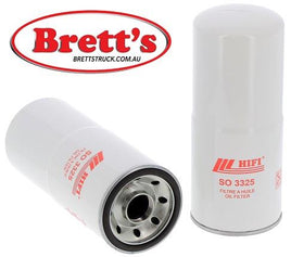 SO 3325 SO3325 OIL FILTER ATLAS COPCO QAC 1250 SDMO MS 700 MS 910 BTP  SO3325 HIFI  SO 3325 B 7396 , 3307885 , 3310169 , 3313282 , LF 3325 , 7369715 , LFP 680 , 5000822872 B7396 , LF3325 , LFP680