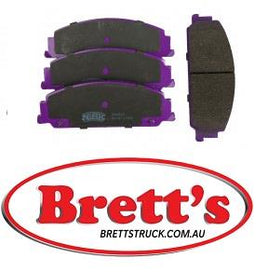 DB1765PM DISC PAD SET FRONT HOLDEN COMMODORE VE 2006- ADB1765 DB1765 FMSI 8461-D1351 HOLDEN 92193446 NiBK PN0831 TRW GDB7715