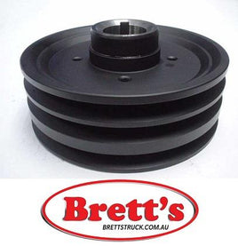 11201.001 HARMONIC BALANCER DAMPER  BRAND NEW MITSUBISHI FUSO PULLEY CRANKSHAFT TORSIONAL  CANTER 4D34 4D33 FE637 FE639 ME017116 1995- ME012359 ME215081 CANTER 26ACH1990 13407.025