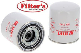 SO 3343 SO3343 OIL FILTER HIFI BUY AT BRETTS TRUCK .COM.AU 11.81-> FORD CARGO 60MM X 3MM