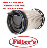 FE0076 FUEL FILTER  VOLKSWAGEN VW Touareg Fuel Supply Sys May 18~ 3.0 L CR74MJ DEND  BOSCH  F 026 402 207 F026402207 VW 4M0127177E 4M0 127 177 E PU 10 011 Z MANN-FILTER PU10011Z   Fuel filter FF11i20 OE REPLACEMENT