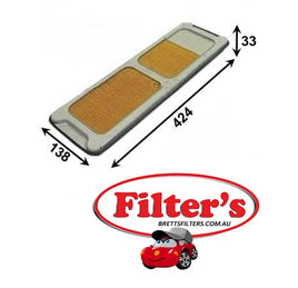 A0377 AIR FILTER  Jaguar XJ6 1 Series 2.8L 1968-1976 WCA959 A266 FORD 5018349 EAC1828 EBC1084 JAGUARILM9548 MAHLE/KNECHTLX859 MANNC4373 C43732